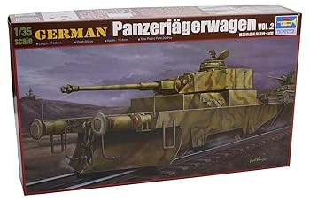 【中古】(良い）トランペッター 1/35 ドイツ軍 パンツァーイェーガーヴァーゲン2 プラモデル
