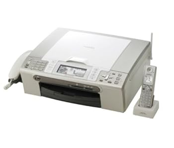 【中古】Brother A4インクジェットFAX複合機 MyMIO MFC-870CDWN デジタル子機2台 6000&times;1200dpi｜ドリエム店 16,812円