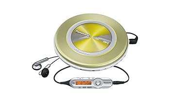 【中古】(良い）Panasonic D‐SOUND ポータブルCDプレーヤー イエロー SL-CT520-Y