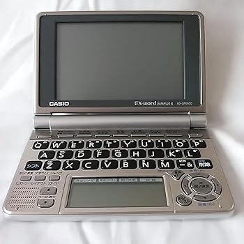 【中古】CASIO Ex-word 電子辞書 XD-SP6600 100コンテンツ多辞書 ネイティブ+7ヶ国TTS音声対応 メインパネル+手書きパネル搭載 モデル