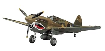 【中古】(良い)ハセガワ 1/48 アメリカ陸軍 戦闘機 P-40E ウォーホーク プラモデル JT86