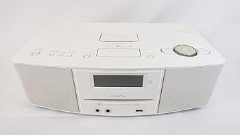 【中古】(良い)Denon CDミュージックシステム ワイヤレスネットワーク ホワイト S-52-W