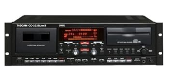 【中古】TASCAM CDレコーダー/カセットコンビネーションデッキ CC-222SLMK2｜ドリエム店