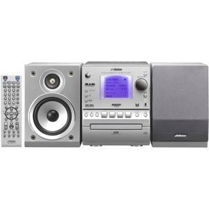 【中古】(良い)JVCケンウッド ビクター マイクロコンポーネントメモリーシステム シルバー UX-GM55-S