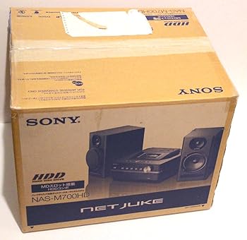 【中古】(良い)SONY NETJUKE HDD/CD/MD対応 ハードディスクコンポ HDD160GB NAS-M700HD