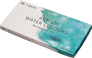 【中古】(好いたらしい)クサカベ(KUSAKABE) 澄み切った水彩画えの具 36色書き割り 5ml(2号)