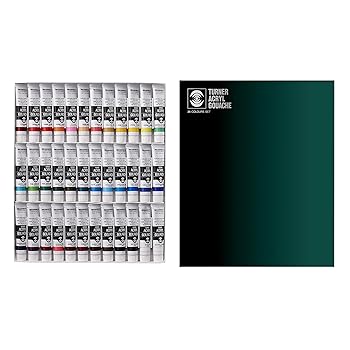 【中古】(良い)ターナー色彩 アクリルガッシュ 36色セット AG02036C 20ml(6号)