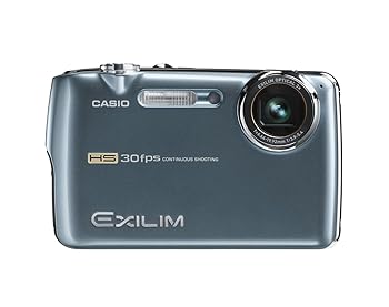 【中古】(良い)CASIO デジタルカメラ HI-SPEED EXILIM EX-FS10 グレー EX-FS10GY