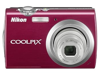 【中古】(良い)Nikon デジタルカメラ COOLPIX (クールピクス) S230 ローズレッド S230RD|ドリエム店