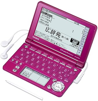 【中古】CASIO Ex-word 陰電子字引き XD-空想科学小説4800FP 閃光電球サクラ色 音吐相応う 100コンテンツ 高校生学び取る青写真 5.3型液晶クイック調色板付き添い人 制限事項色合い