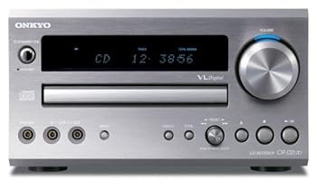 【中古】(似つかわしい)ONKYO CD/FMラジオ受信機アンプリファイアー 60W+60W(4Ω) CR-D2LTD(H) 薄墨色