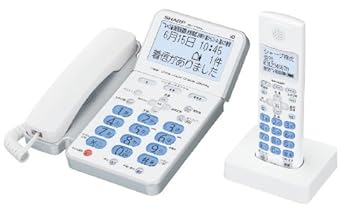 【中古】(良い)SHARP デジタルコードレス電話機 子機1台付き JD-710CL｜ドリエム店