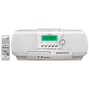 【中古】(良い)JVC RC-A2-W CD-MDポータブルシステム ホワイト