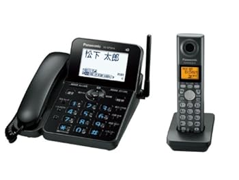 【中古】(良い)パナソニック RU・RU・RU デジタルコードレス電話機 子機1台付き ブラック VE-GP34DL-K