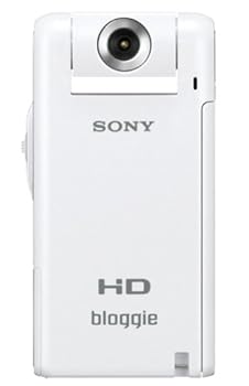 【中古】(好いたらしい)ソニー SONY 可動性固定ディスクスナップカメラ bloggie PM5K 白いこと MHS-PM5K/W その他-家電