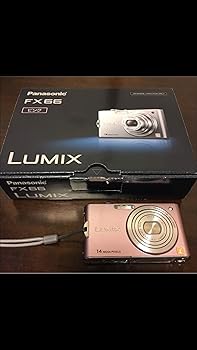 【中古】パナソニック デジタル写真器 ルミックス スイートピンク DMC-FX66-P TV・オーディオ・カメラ-コンパクトデジタルカメラ