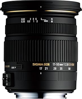 【中古】(良い)SIGMA 標準ズームレンズ 17-50mm F2.8 EX DC OS HSM ニコン用 APS-C専用 583552
