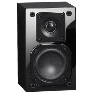 【中古】Denon ブックシェルフスピーカー (1台) 黒いこと SC-A11SG-K