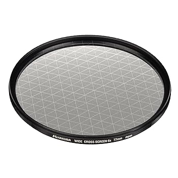 【中古】(良い)HAKUBA 77mm レンズフィルター ワイドクロススクリーンフィルター 6× 日本製 CF‐WCS677