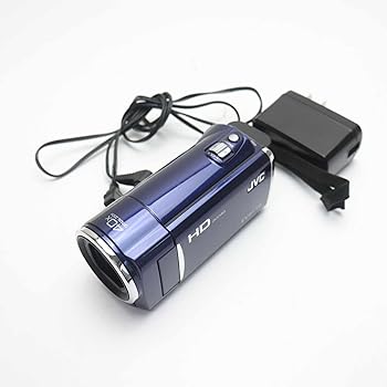 【中古】(良い)JVCケンウッド JVC 32GBフルハイビジョンメモリームービー ロイヤルブルー GZ-HM670-A