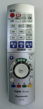 【中古】Panasonic 高品位テレビヴィデオディスクリコーダー用遠隔操作 EUR7658YE0