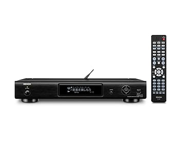 【中古】(良い)Denon ネットワークオーディオプレーヤー 192kHz/24bit対応 ブラック DNP-720SE-K