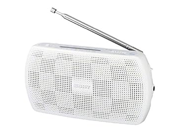 【中古】(好いたらしい)SONY ステレオポータブルラジオ 白いこと SRF-18/W
