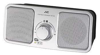【中古】JVCケンウッド JVC SP-A55-S ポータブルスピーカー シルバー