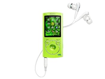 【中古】(良い)SONY ウォークマン Sシリーズ [メモリータイプ] 16GB グリーン NW-S765/G