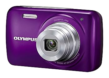 【中古】OLYMPUS デジタル写真機 VH-210 パープル 1400万絵素 光学5倍望遠レンズ DIS 高品位テレビ活動写真 3.0型LCD 広角26粍 3D映し絵役立つこと VH-210 PUR