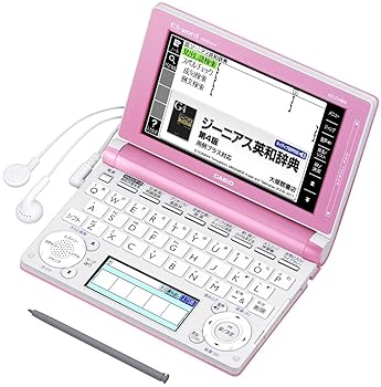【中古】(良い)カシオ 電子辞書 エクスワード 高校生モデル XD-D4800PK ライトピンク
