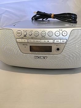【中古】(好いたらしい)SONY CDラジオ受信機 S10CP 白いこと ZS-S10CP/W その他-家電