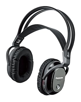 【中古】Panasonic デジタルワイヤレスサラウンドヘッドホンシステム ブラック RP-WF7-K