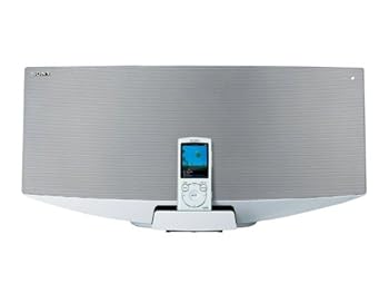 【中古】(良い)SONY ウォークマン用ドックコンポ CDプレーヤー内蔵 ラジオ内蔵 ライトシルバー CMT-V50/SI