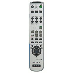 【中古】(良い)SONY ソニー 純正VHSビデオデッキ用リモコン RMT-V410B|ドリエム店