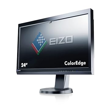 【中古】EIZO ColorEdge 24型色合い管理すること液晶管する 1920×1200 DVI-I DisplayPort HDMI 黒いこと ColorEdge CX240