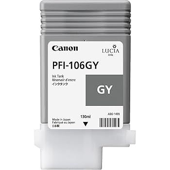 【中古】Canon 純然たるインキ貯蔵タンク 薄墨色 PFI-106GY 6630B001
