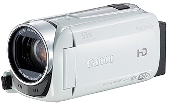 【中古】(良い)Canon デジタルビデオカメラ iVIS HF R42 光学32倍ズーム 内蔵32GBメモリー ホワイト IVISHFR42WH 38,915円