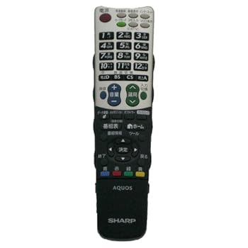 【中古】0126380044 RRMCGA835WJSA テレビリモコン シャープ SHARP|ドリエム店