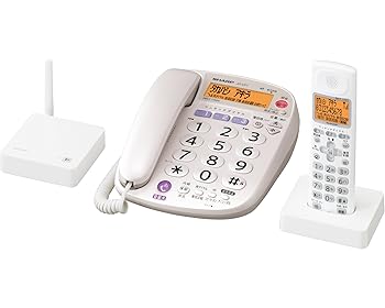 【中古】(良い)シャープ デジタルコードレス電話機 パールベージュ系 子機1台付き JD-VF1CL