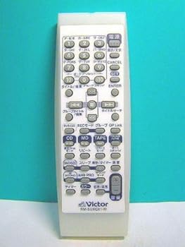 【中古】(良い)ビクター(VICTOR) ビクター オーディオリモコン RM-SUXQX1-W｜ドリエム店