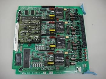 【中古】(良い)IX-4SRTK 岩通 4回線SR専用線トランク+IX-4RCVS SLTレシーバユニット レシーバ回路を4回路実装 ビジネスフォン [オフィス用品]
