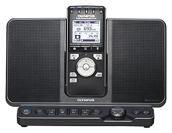 【中古】OLYMPUS ICレコーダー機能付ラジオ録音機 ラジオサーバーポケット(スピーカー付きアンテナステーション付属) PJ-35