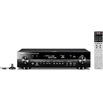 【中古】(良い)ヤマハ AVレシーバー 5.1chネットワーク再生対応 ブラック RX-S600B