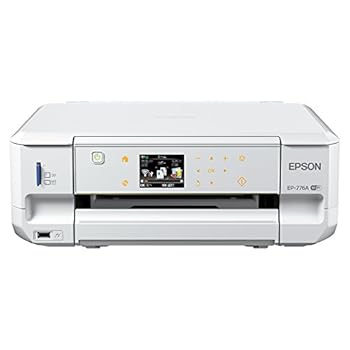【中古】(似つかわしい)EPSON インクジェット練りあわせる機 Colorio EP-776A 無線電話 有線 スマートフォンプリント Wi-Fi Direct