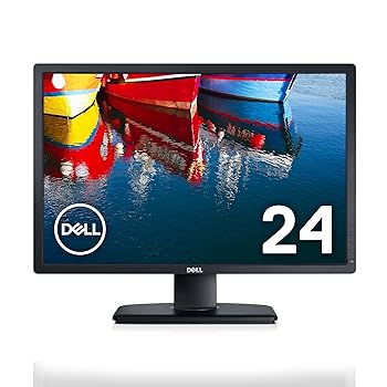 【中古】Dell 見せびらかす 管する U2412M 24in/WUXGA/IPS非光輝/8ms/VGA,DVI,DP/USBこしき