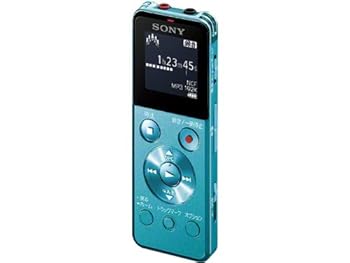 【中古】(良い)SONY ステレオICレコーダー FMチューナー付 4GB ブルー ICD-UX543F/L