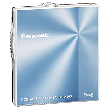 【中古】Panasonic パナソニック SJ-MJ90-A ブルー ポータブルMDプレーヤー （MD再生専用機/MDウォークマン）