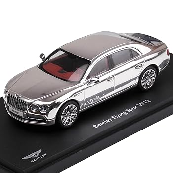 (未使用･未開封品)京商オリジナル 1/43 ベントレー フライングスパー W12 (メッキシルバー) 完成品 中古】(良い)京商オリジナル 1/43 ベントレー フライングスパー W12