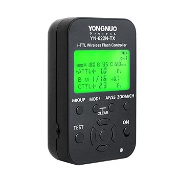 【中古】(良い)Yongnuo ワイヤレスフラッシュコントローラー YN-622N-TX i-TTL